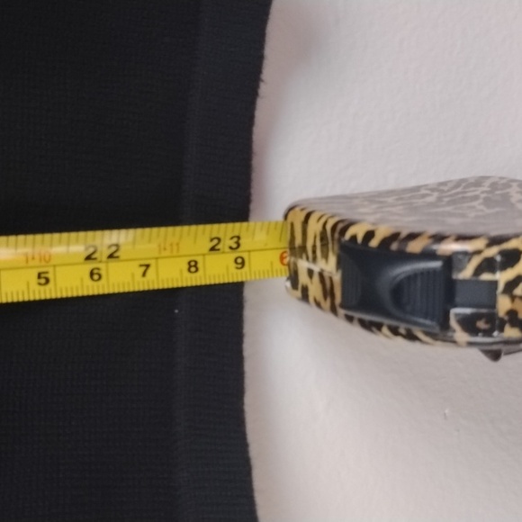 Croft & Barrow Black Beaded Cardigan with Cardinal Design Size PM - Picture 14 of 15